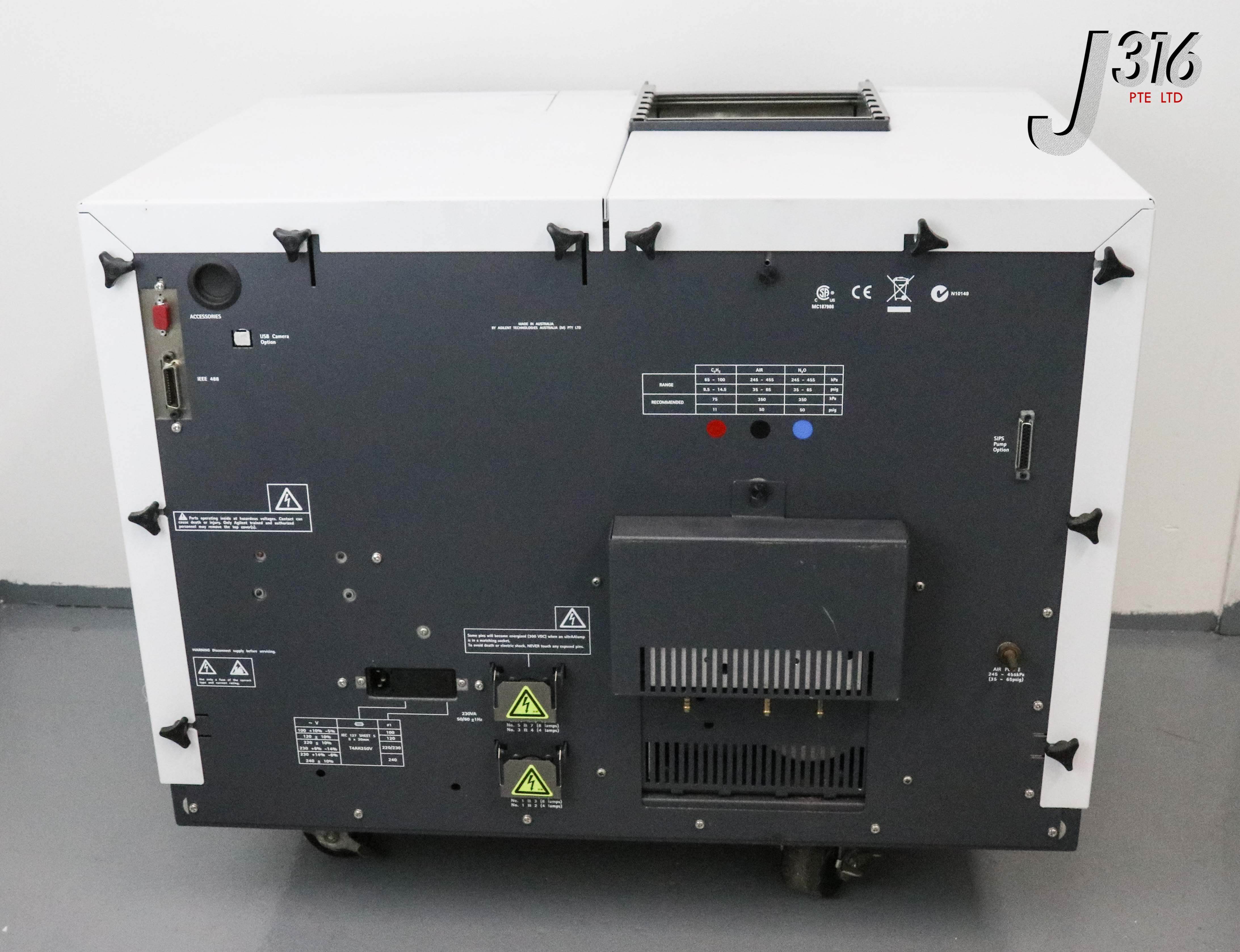 25738 AGILENT TECHNOLOGIES FAST SEQUENTIAL ATOMIC ABSORPTION J316Gallery